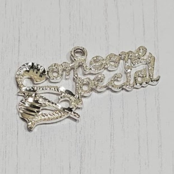 Vintage Silver "Something Special" Charm - Picture 2 of 8
